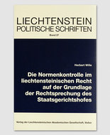 LPS 27 - Normenkontrolle im liechtensteinischen Recht