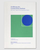 KS 11 - Eröffnung des Liechtenstein-Instituts