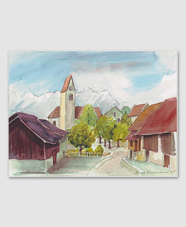 Bendern mit Pfarrkirche