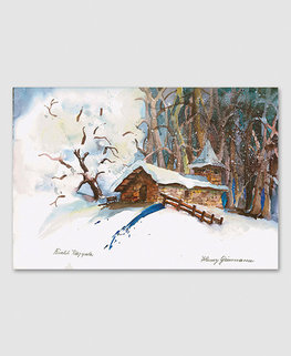 Büehl-Kapelle, Eschen - Winter