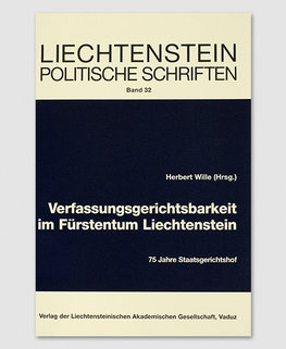 LPS 32 - Verfassungsgerichtsbarkeit im FL LPS 32 - Verfassungsgerichtsbarkeit im FL