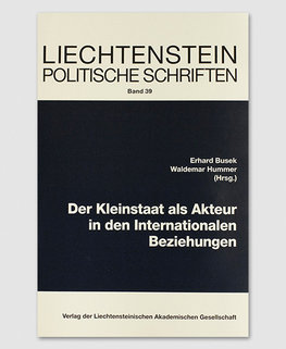 LPS 39 - Der Kleinstaat als Akteur in den Int. Beziehungen