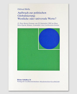 KS 36 - Politischen Globalisierung: Westliche oder universale