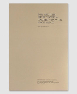 Der Weg von der Liechtenstein-Galerie von Wien nach Vaduz