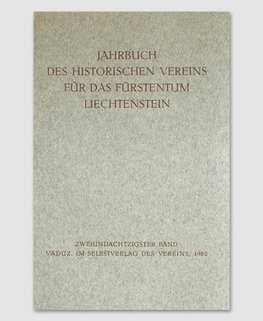 Jahrbuch des Historischen Vereins Band 82