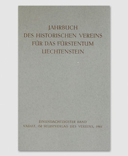 Jahrbuch des Historischen Vereins Band 81