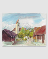 Bendern mit Pfarrkirche