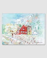 Rotes Haus, Vaduz/Winter