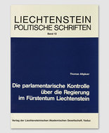 LPS 13 - Die parlamentarische Kontrolle über die Regierung