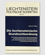 LPS 20 - Die liechtensteinische Grundrechtsordnung