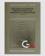 Geologisch Tektonische Übersichtskarte Vorarlberg und Liechtenstein